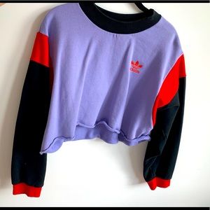 Cropped Adidas Crewneck